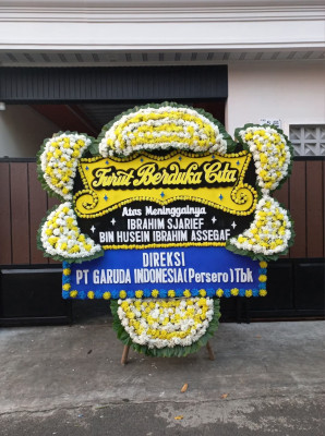 Papan Bunga Duka di Karangasem